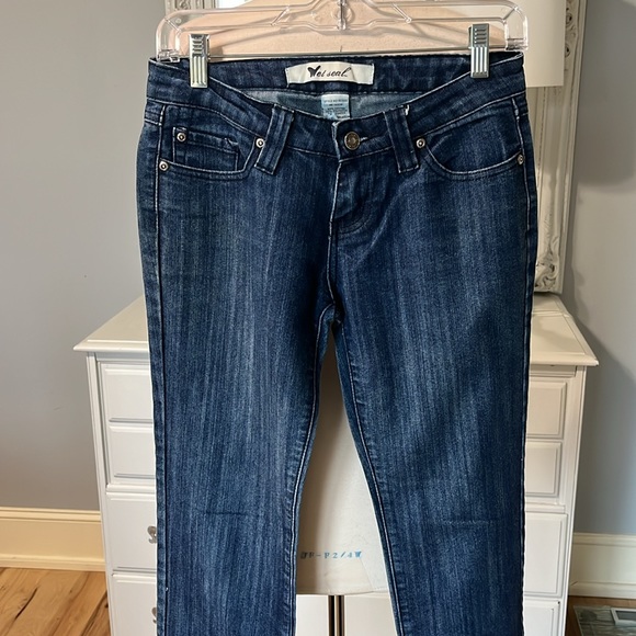 Wet Seal Jeans Womens 5 Straight Leg - Picture 1 of 6